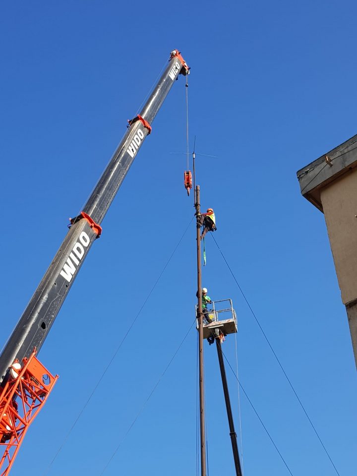 Montaje si demontaje structuri metalice